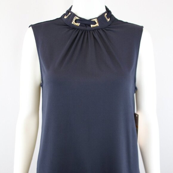 NWT Nanette Lepore Dark Navy Top - Picture 1 of 6